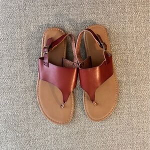 brown sandals great condition